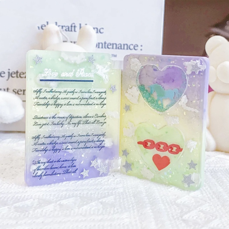 Khuôn Silicone Tạo Hình Cuốn Sách Gấp Gọn DIY