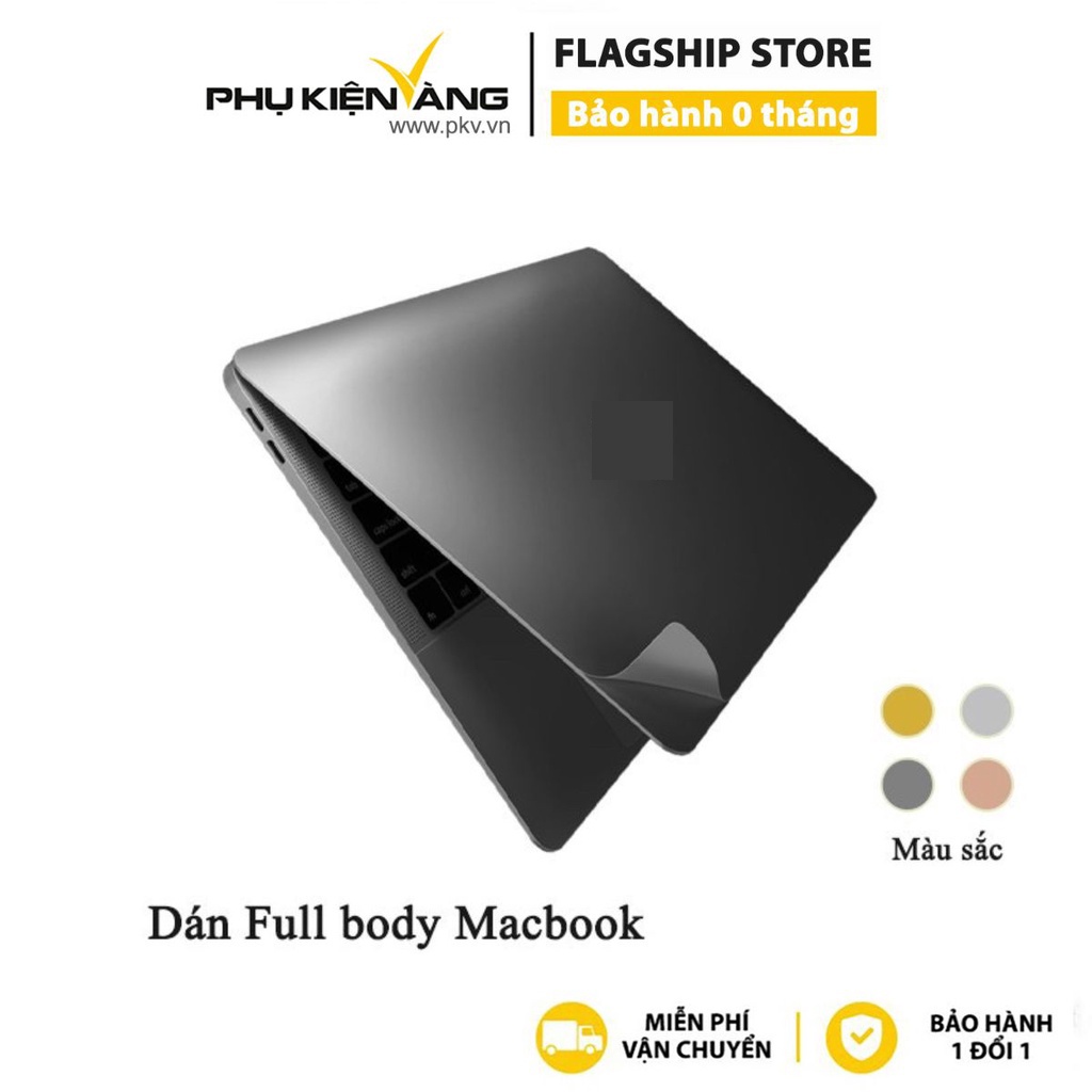 Dán 3M Innostyle Diamond Guard 6-IN-1 Skin cho Macbook Air/Pro 13/14/16inch 2016-2021, Macbook M1 - Hàng Chính Hãng