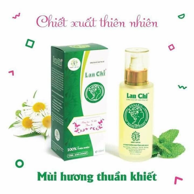 Dung dịch vệ sinh phụ nữ Đông y Lan Chi