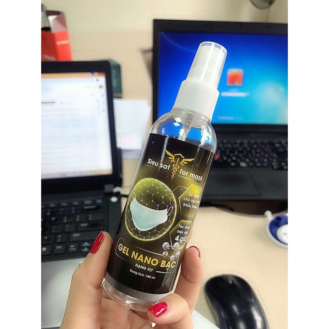 Chai xịt kháng khuẩn khẩu trang Vải - mùi hương dễ chịu | BigBuy360 - bigbuy360.vn