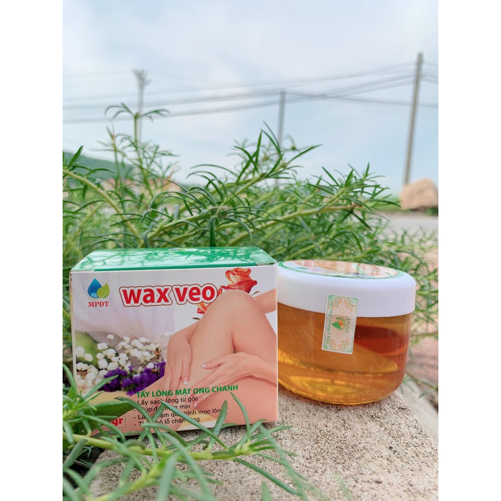 ( Rẻ vô địch ) Wax Lông Veo Ngân Bình Kèm Giấy Và Que Wax