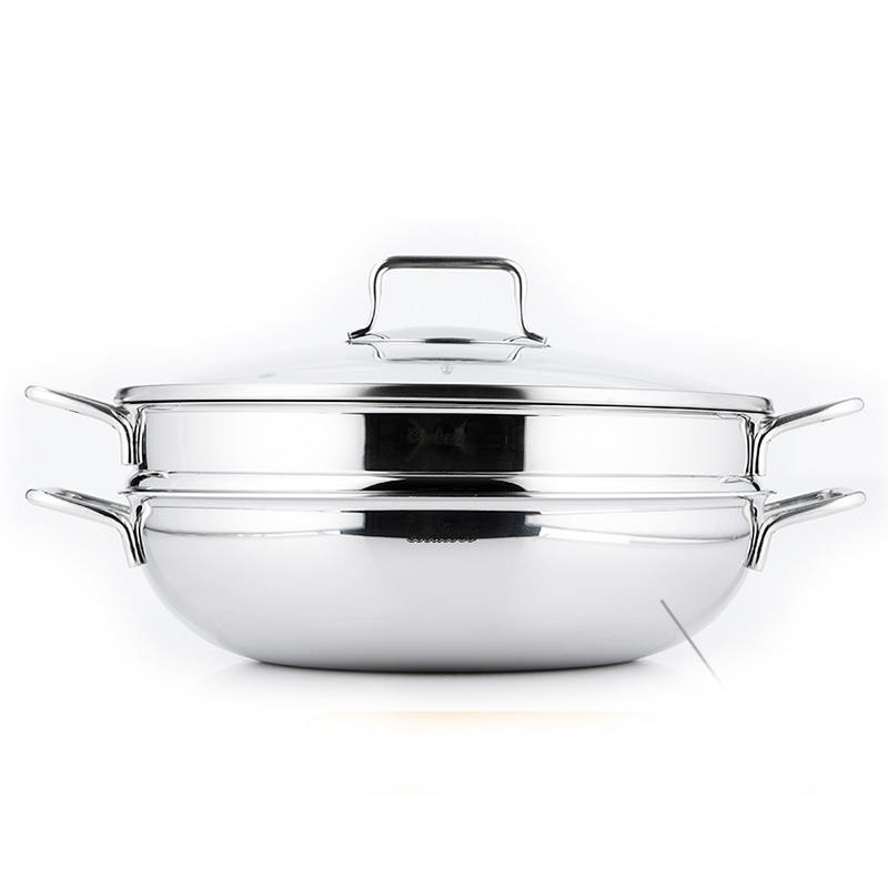 CHẢO HẤP 304 COOKEVER 32CM, ĐUN TỪ