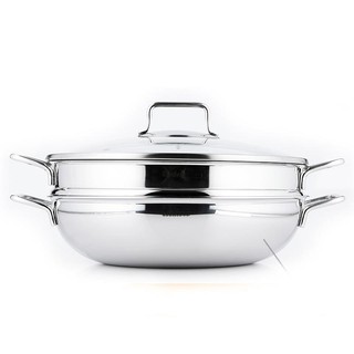 Chảo hấp 304 cookever 32cm, đun từ