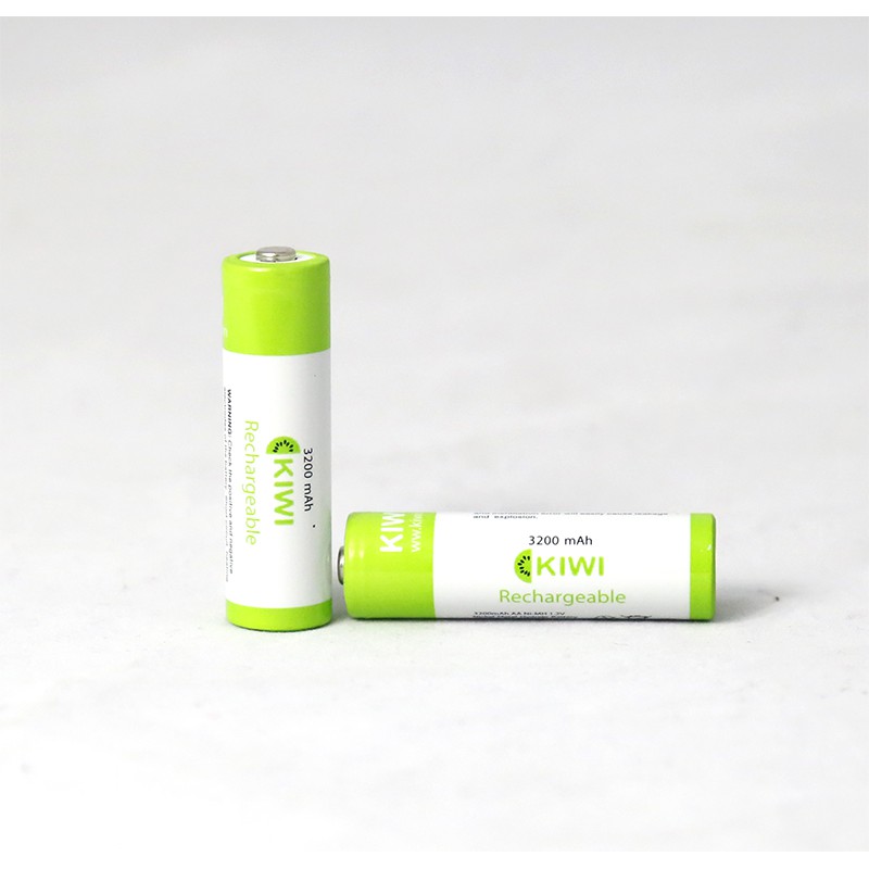 Vỉ Pin sạc Kiwi Ni-MH AA vỉ 4 viên 2800 - 3300mAh Rechargeable