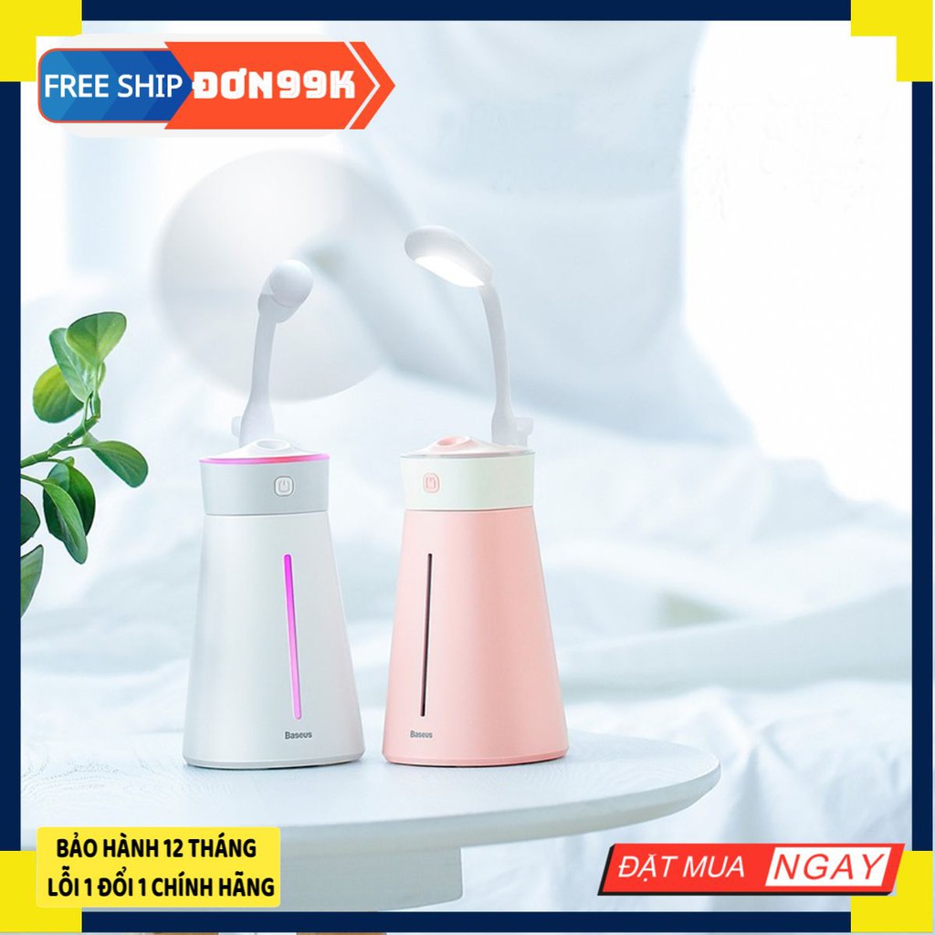 Máy phun sương Baseus Slim Waist humidifier,phun sương tạo độ ẩm - Bảo Hành 12 Tháng Rẻ nhất shopee 2020