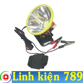 Đèn LED đội đầu 12V siêu sáng LED COB sáng vàng/ sáng trắng - Linh Kiện 789