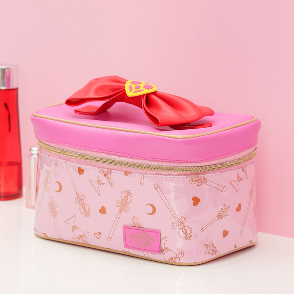 [Hàng mới về] Túi đựng mỹ phẩm họa tiết Sailor moon nhiều màu sắc đa năng