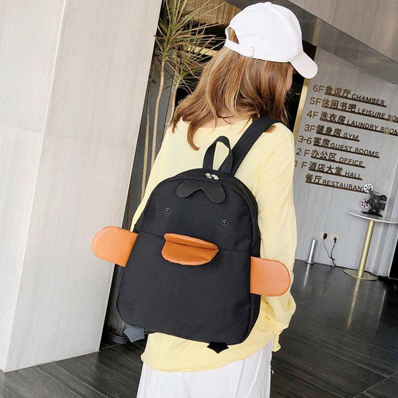 Ba Lô Đi Học Hình Chú Vịt Vàng Dễ Thương Thời Trang Năm 2023 Cho Nữ