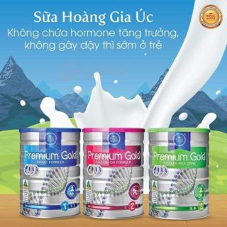 DATE MỚI Sữa Úc Hoàng Gia Royal Asunz Premium Gold 1 2 3 (400g -> 900g) Phát Triển Toàn Diện Đề Khàng