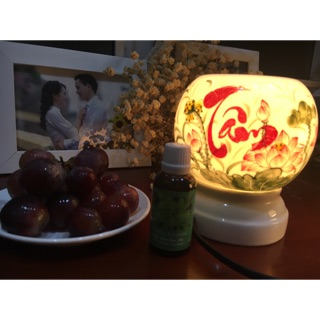 Combo sả 100ml, bưởi 100ml + đèn xông