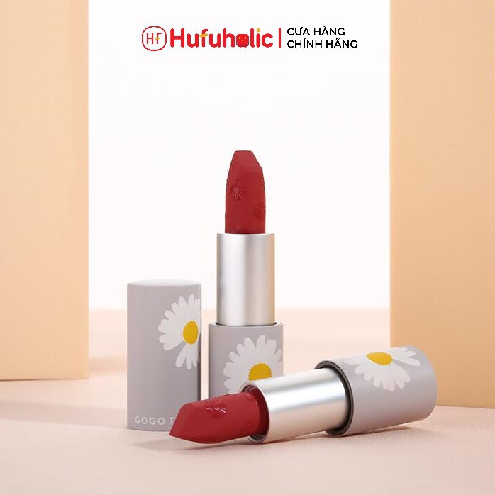 Son thỏi hoa cúc GOGO TALES mềm môi Heartbeat Soft Mist Lipstick GT185 | BigBuy360 - bigbuy360.vn