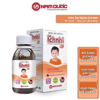 Siro ăn ngon Ích Nhi plus (Chai 100ml)