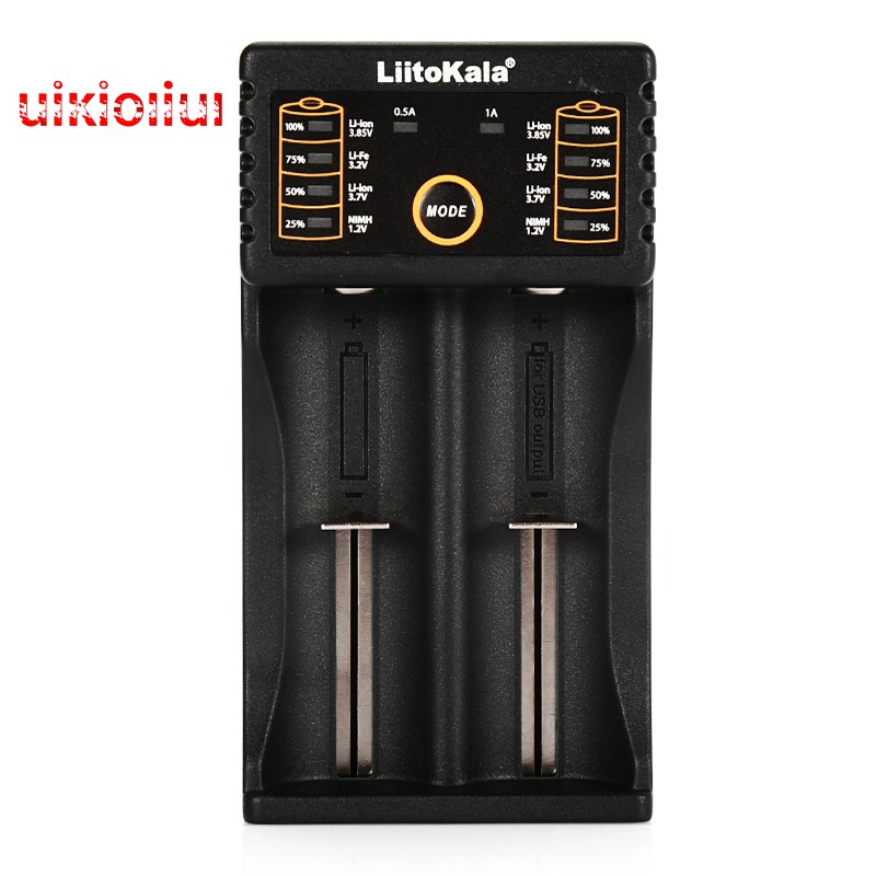 Bộ sạc pin tokala lii-202 5V 2A cho pin 18650 26650 16340 14500 AA / AAA NiMh Lithium