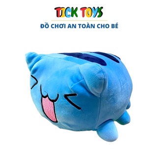 MÈO BÔNG VẰN XANH CẢM XÚC 25CM