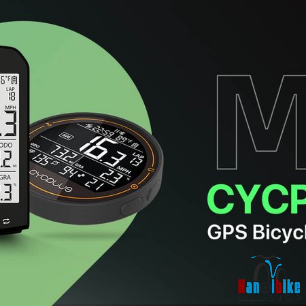 Đồng hồ xe đạp Cycplus Sử dụng sóng vệ tinh
