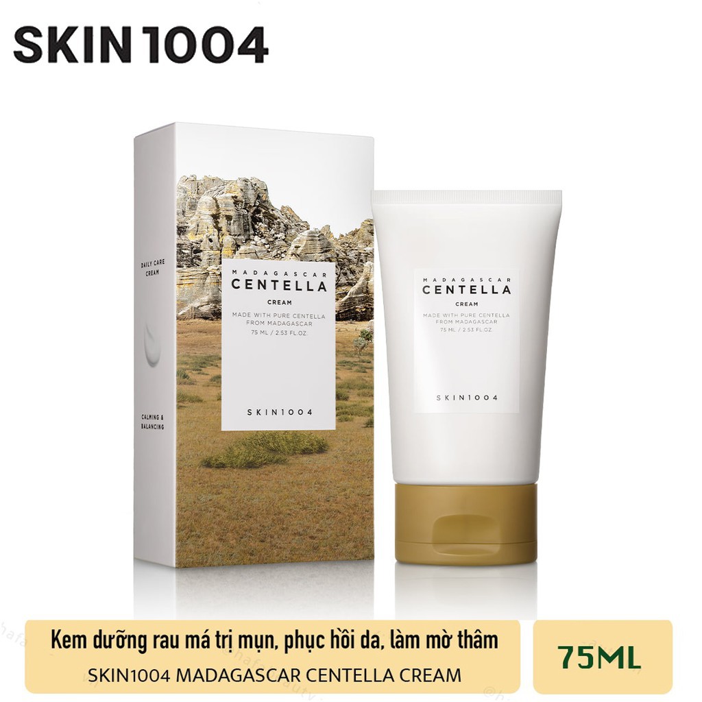 Kem Dưỡng Skin1004 Dưỡng Ẩm, Phục Hồi Da Skin1004 Madagascar Centella Cream 75ml