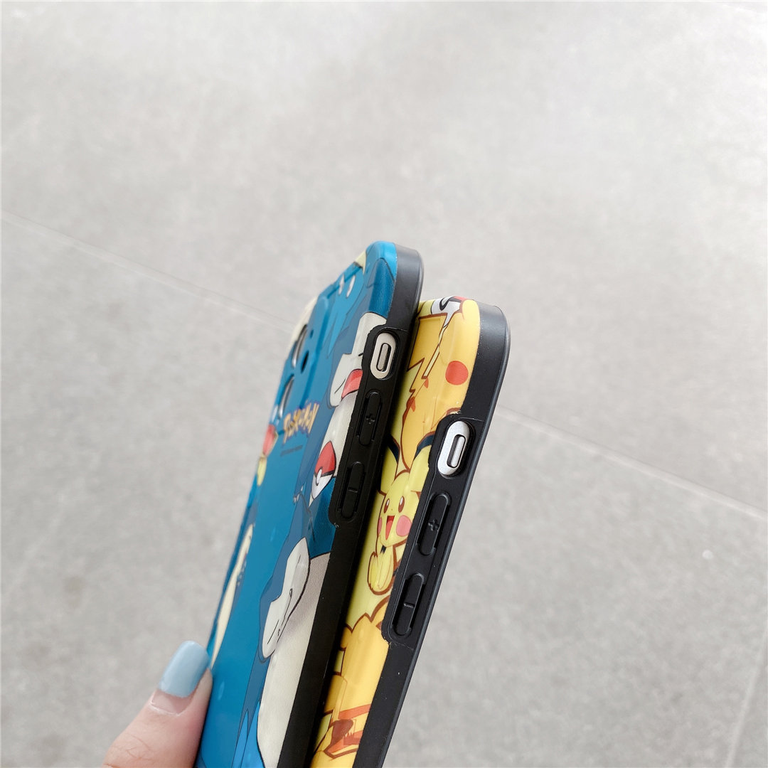 Ốp điện thoại nhựa mềm họa tiết hoạt hình Pokemon cho iPhone12 mini 11 PRO MAX 7/8plus SE2020 X/XS XR XSMAX | BigBuy360 - bigbuy360.vn