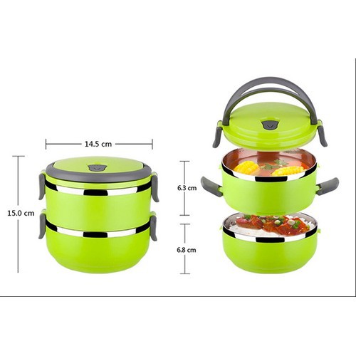 HỘP CƠM 2 TẦNG GIỮ NHIỆT | BigBuy360 - bigbuy360.vn