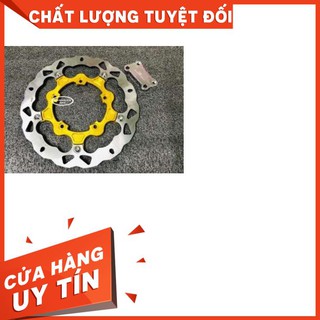 ĐĨA TRƯỚC X1R cho EXCITER 150 - 290MM (gồm lòng nhôm màu dày 12mm + Đĩa thắng 290mm loại dày 4.5mm + Pat CNC)