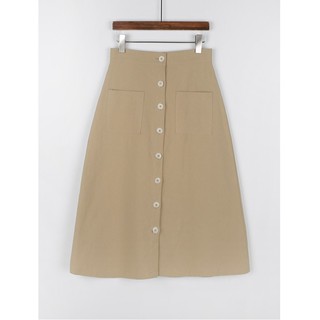 CHÂN VÁY CHỮ A LINEN DÀI