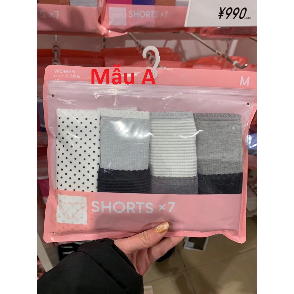 Set quần 7 chip Gu Nhật (Bill mua tại Nhật ảnh bên cạnh)