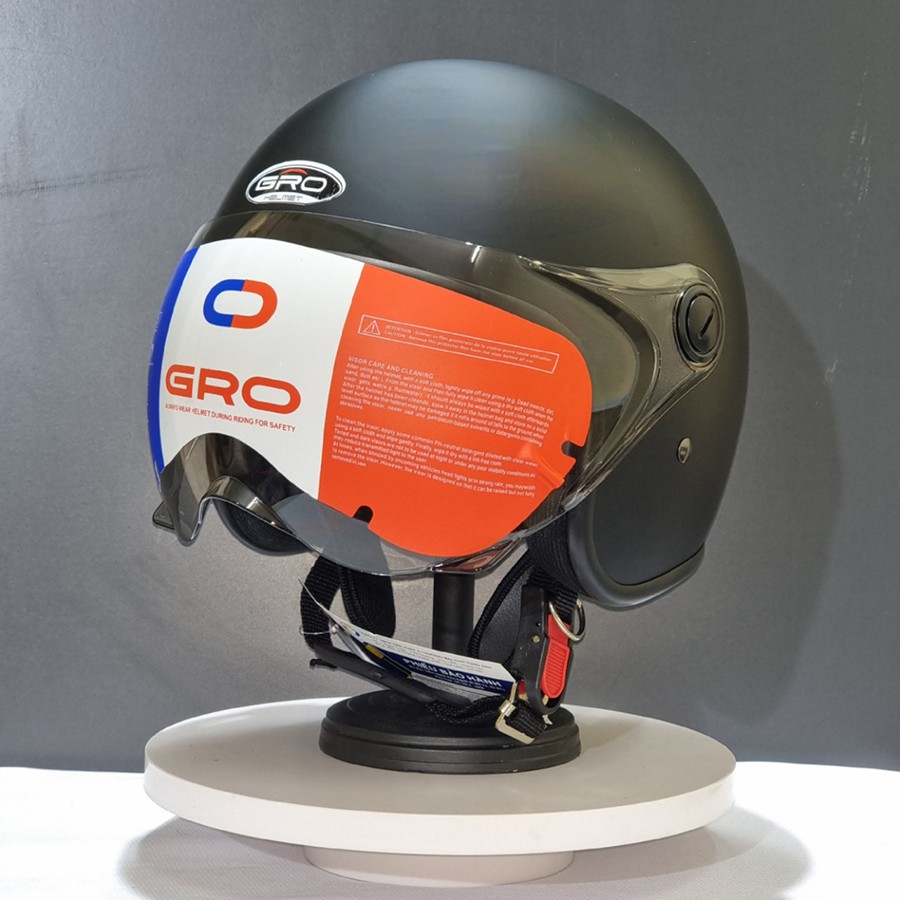 Nón bảo hiểm GRO HELMET 818KN dành cho nam nữ hàng chính hãng