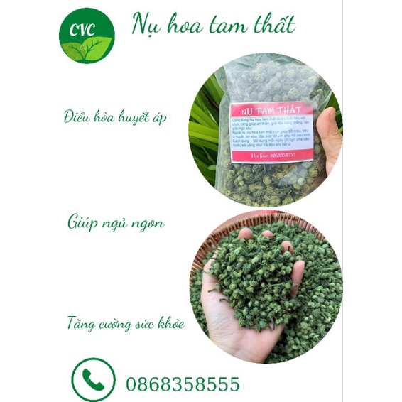 1kg nụ hoa tam thất loại 1