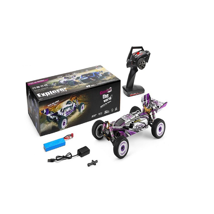 Ô Tô Đua Điều Khiển Từ Xa Wltoys 124019 Size Lớn Tỉ Lệ 1/12 Tốc Độ Cao 60Km/h