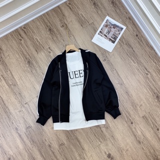 SET ÁO BOMBER KÈM ÁO PULL