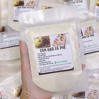 100GR Bột cám gạo cafe nguyên chất handmade