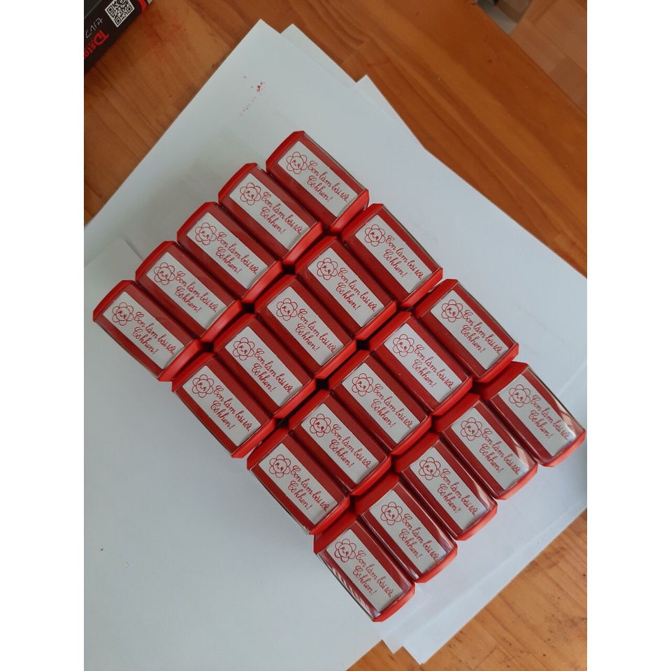 Dấu Khắc Liền Mực VPPT&amp;T Lời Khen Tiếng Việt DK0824