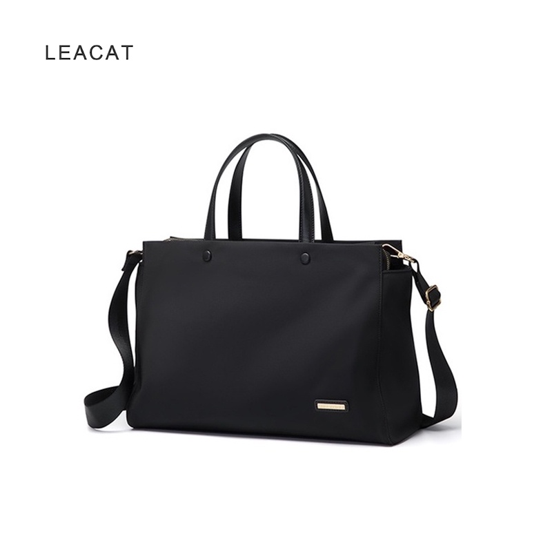 Túi đeo chéo LEACAT đựng máy tính xách tay 14" phong cách doanh nhân sang trọng cho nữ