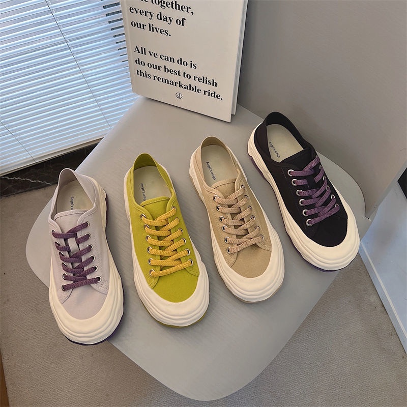 Giày Thể Thao Nữ Đế Dày Thời Trang Năng Động