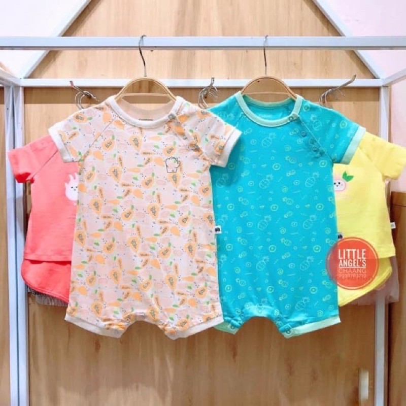 [CHAANG] Bodysuit cúc chéo 0-18M 2020