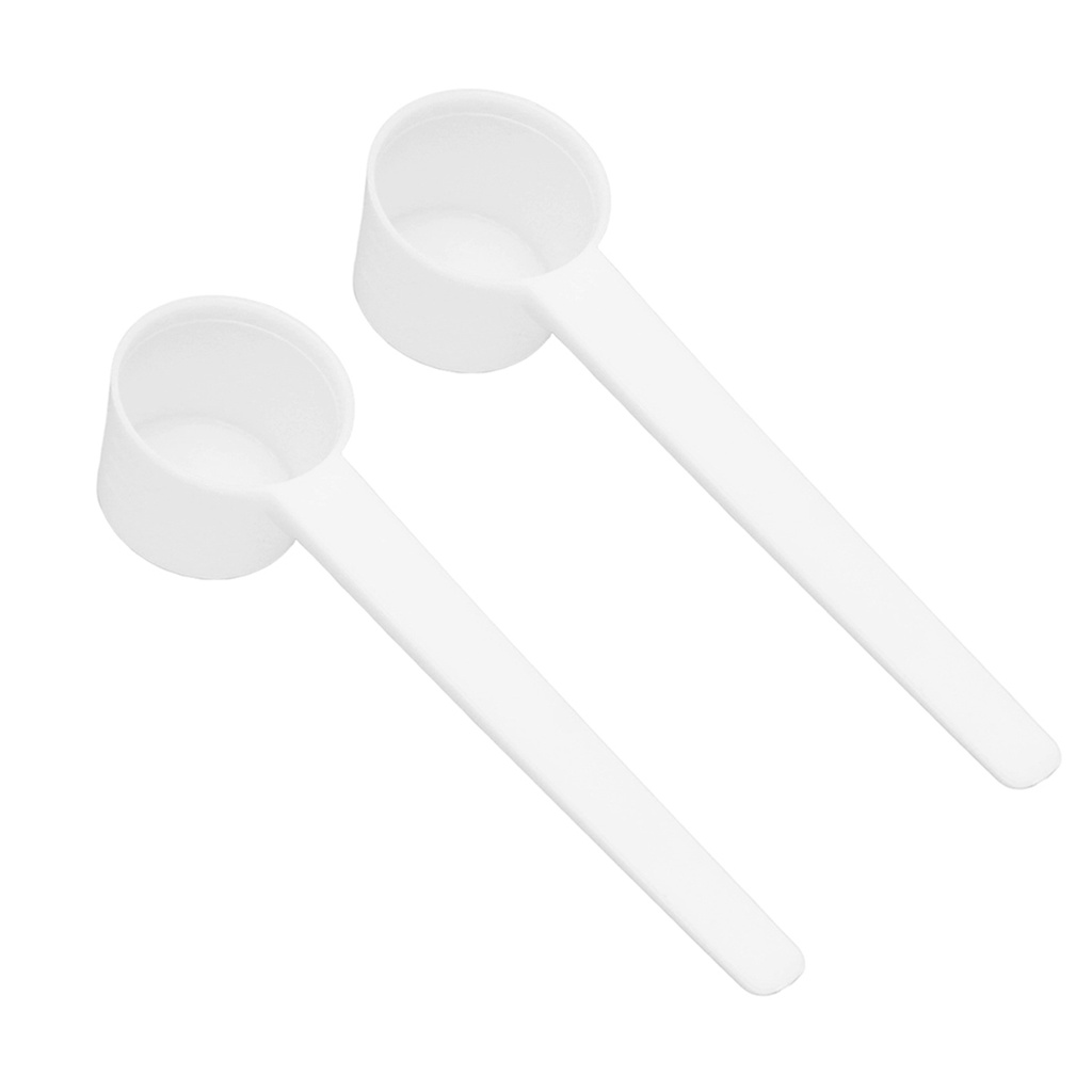 Set 100 Muỗng Đo Lường Cà Phê 5g / 10g Bằng Nhựa Có Thể Tái Sử Dụng