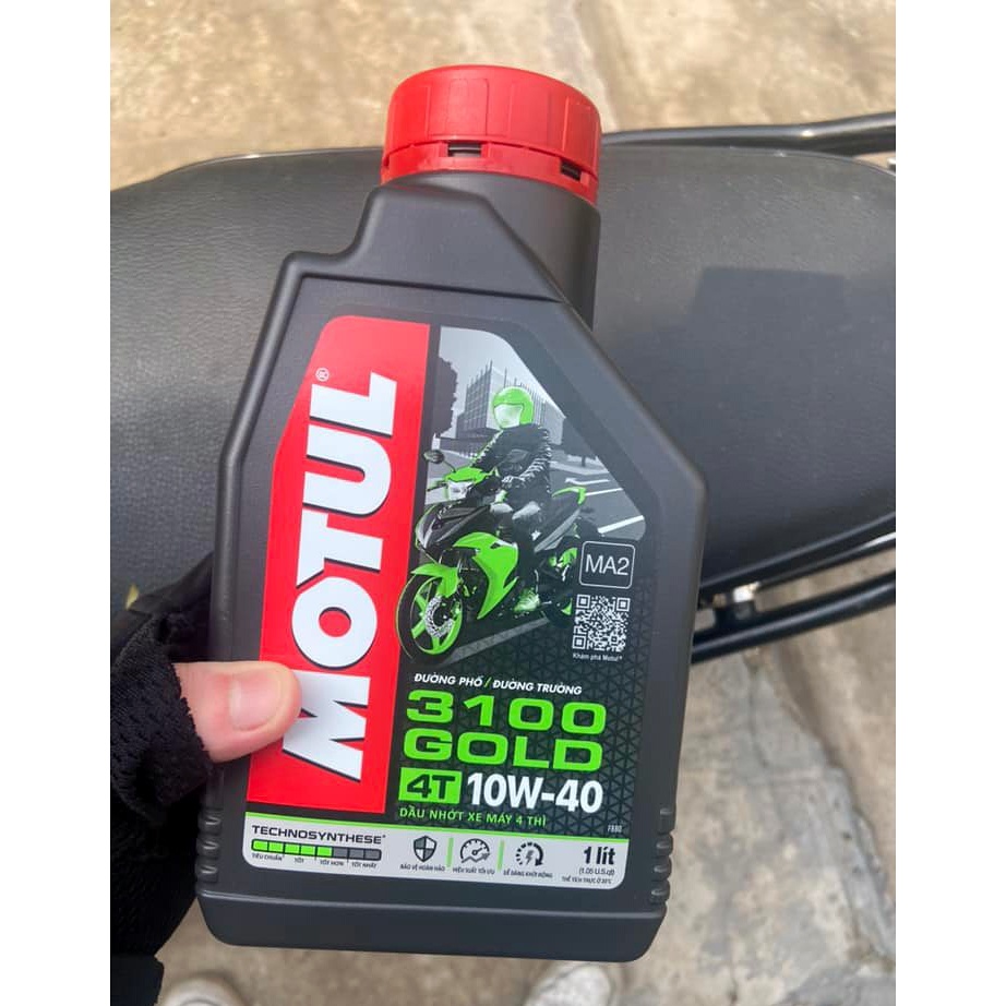 Nhớt Motul 3100 Gold cho xe máy ( 800ML-1L )