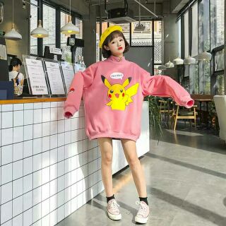 Áo nỉ dày pikachu unisex