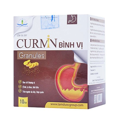 Curmin Bình Vị - Hỗ trợ làm giảm đau dạ dày, giảm ợ chua, đầy hơi, khó tiêu