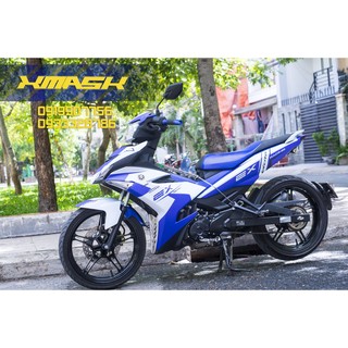 Tem exciter 150 mẫu racing xanh gp