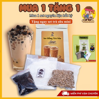 Hồng Trà Sữa 500g Tự Pha TAHALU Nguyên Liệu Làm Trà Sữa Truyền Thống 25 - 30 Ly