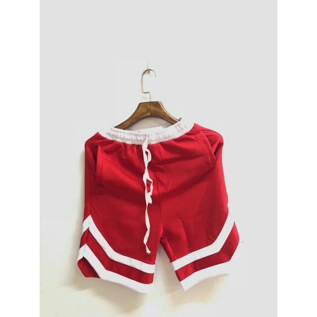 QUẦN V SHORT 2 SỌC Unisex Ulzzang Streetwear Streetstyle - Quần Short V - Shorts Double V cực đẹp