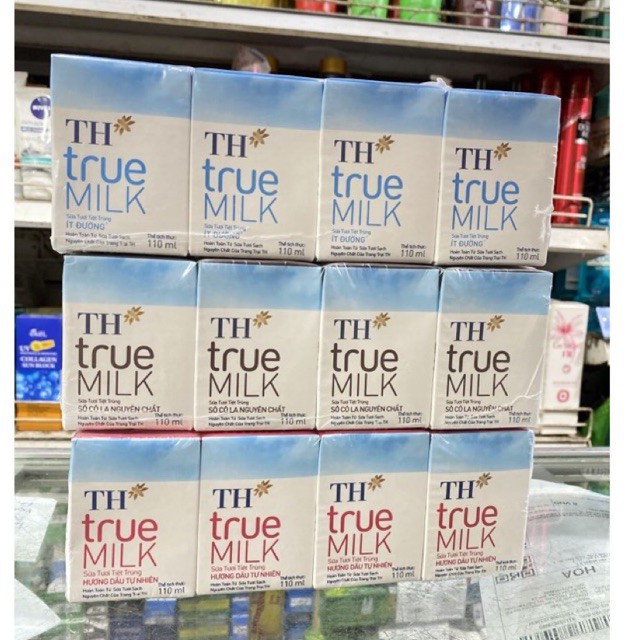 Sữa Tươi TH True Milk Lốc Hộp Bé (4 hộp x 110ml)
