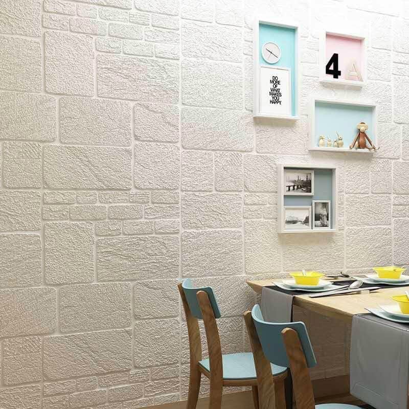 Xốp dán tường bê tông nhám