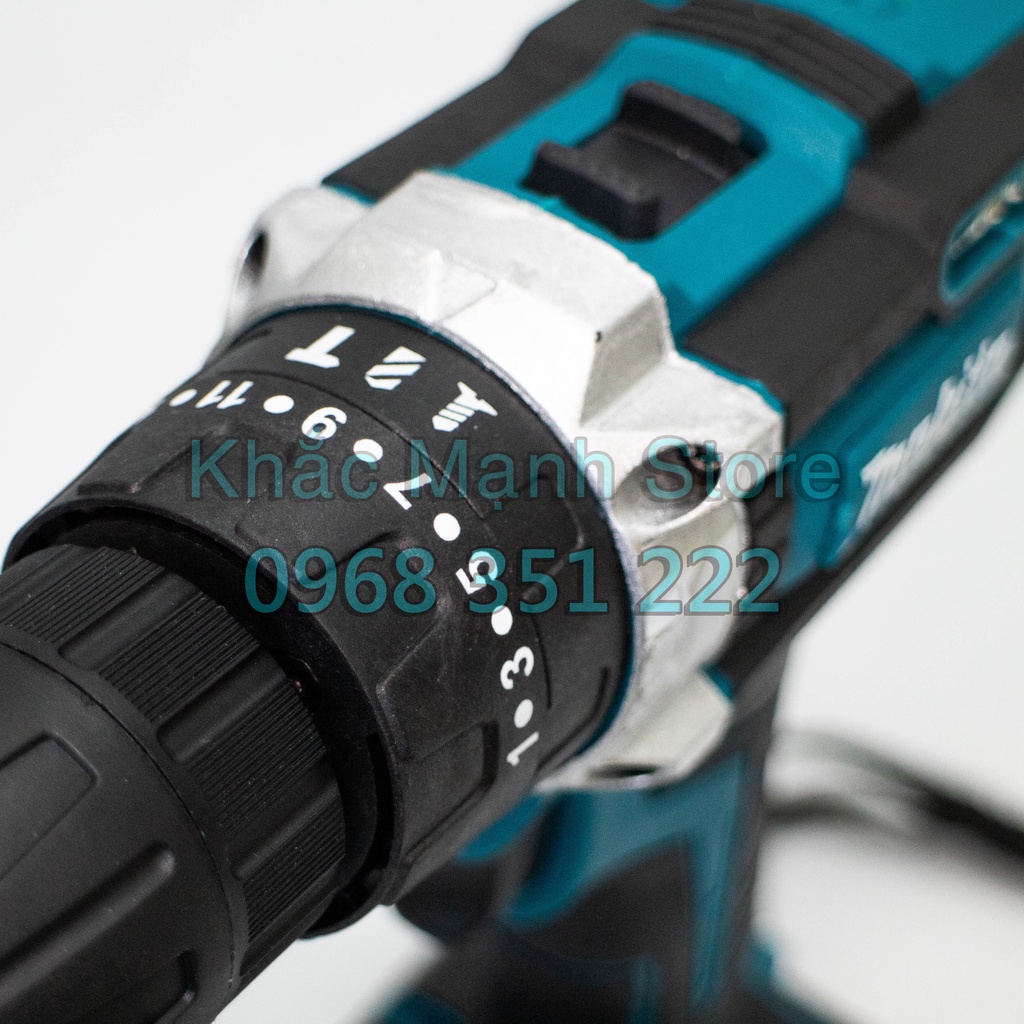Thân Máy Khoan Pin 3 Chức Năng Kẹp Vít - Đầu Cặp 10mm - Động Cơ Lõi Đồng 100% - Dùng Pin 5 Cell