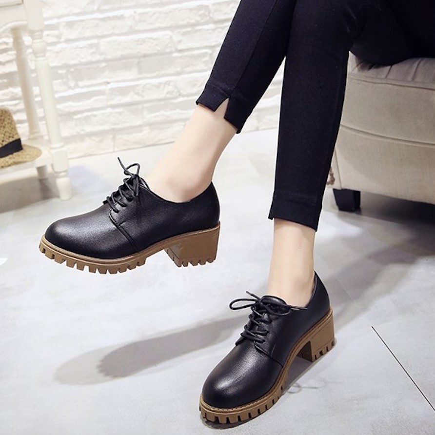 Giày boot nữ oxford HIỆN ĐẠI- TRẺ TRUNG GBN2801 | BigBuy360 - bigbuy360.vn