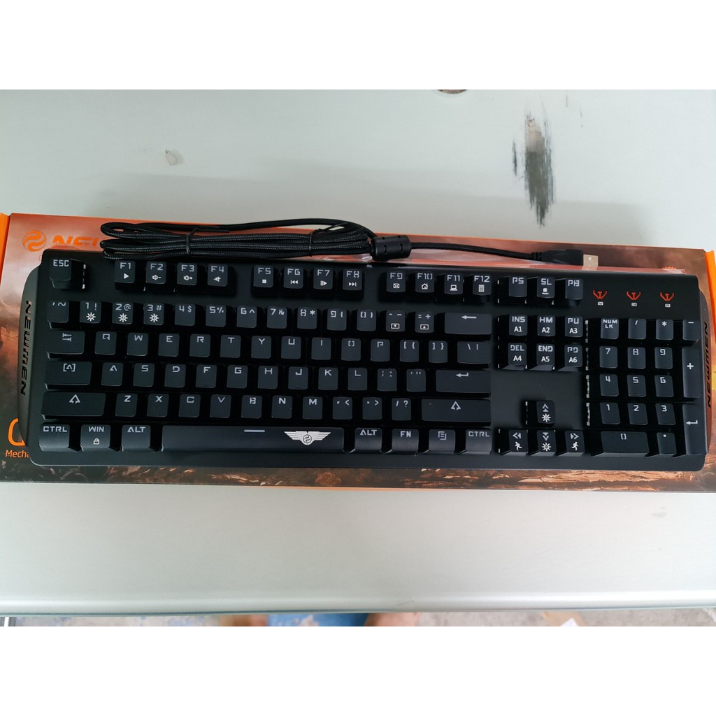 Bàn phím cơ Newmen GM368 - Hàng Chính Hãng