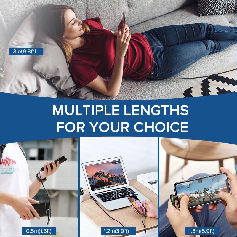 Dây Cáp Sạc Nhanh Mcdodo 60W / 36W PD USB c CA-528 / 467 / 577 / 737 / 808 Cho Iphone 14 Pro Max 13 12 11 Xr 8 7 6S