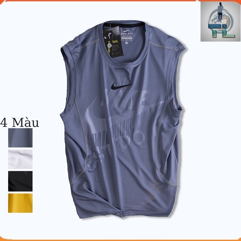 Áo tanktop sát nách 3 lỗ thể thao cao cấp MỚI, chất liệu thun poly co giãn 4 chiều tạp gym chạy bộ dạo phố TT07