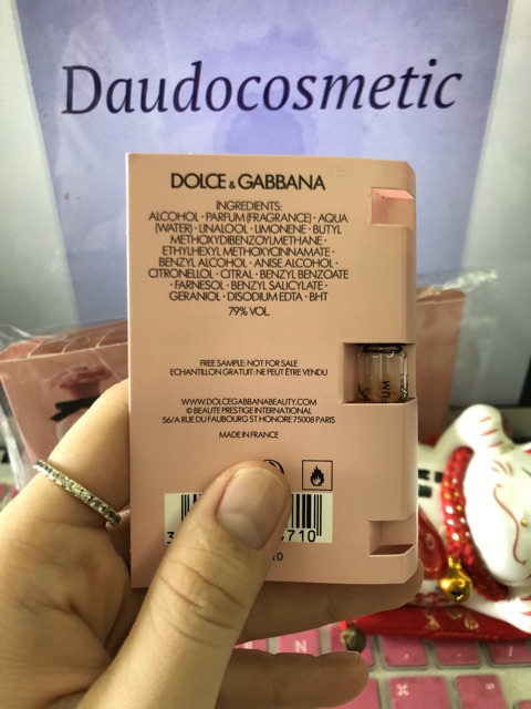[ vial ] Nước hoa Dolce & Gabbana Dolce Garden D&G Dolce Garden EDP 1.5ml