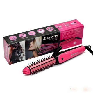 Máy uốn tóc là thẳng dập xù tóc shinon 3in1